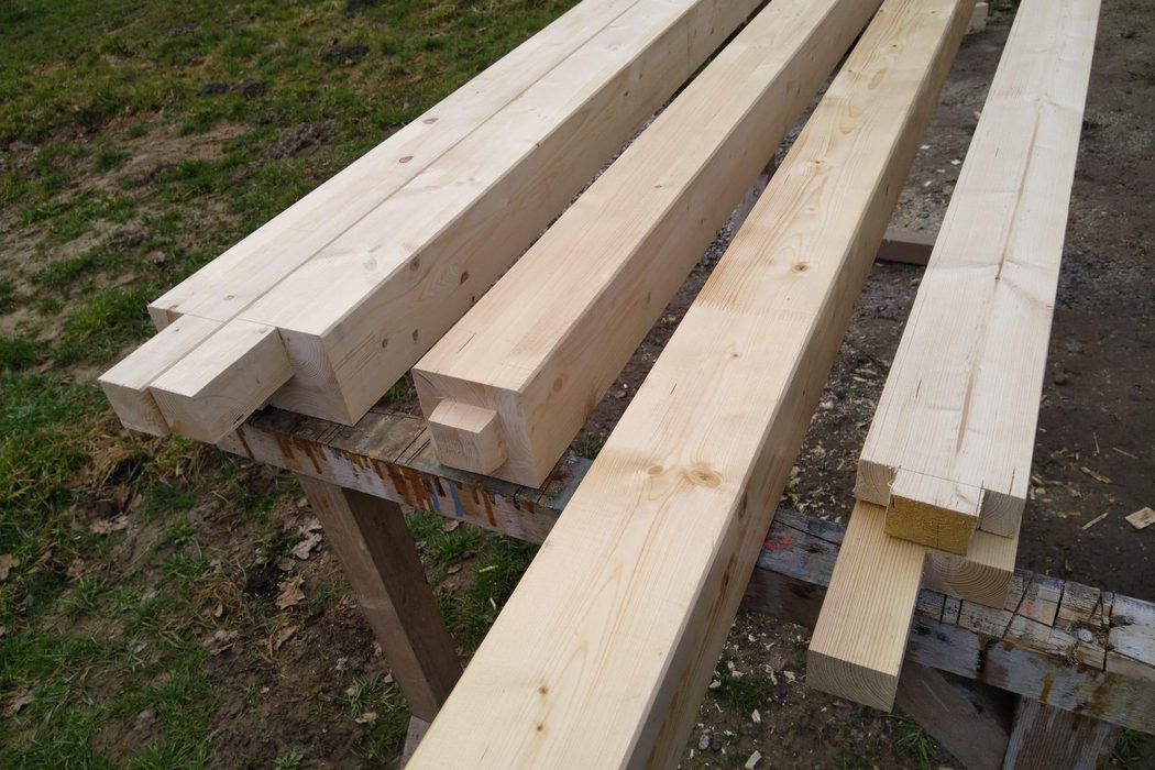 Pergola drewniana – zdjęcie 11