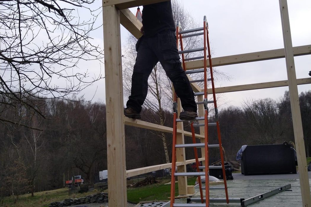 Pergola drewniana – zdjęcie 8