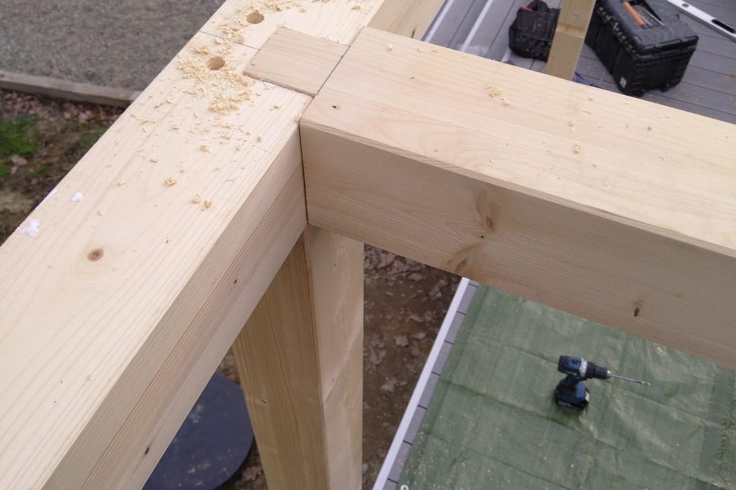Pergola drewniana – zdjęcie 9