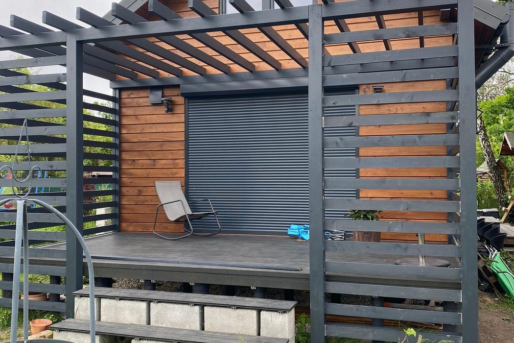Pergola drewniana – zdjęcie 2